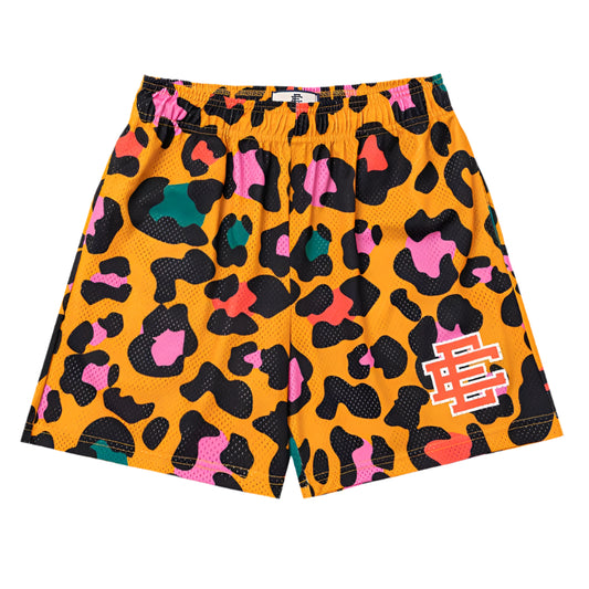 DUKE Shorts "Orange Cheetah"