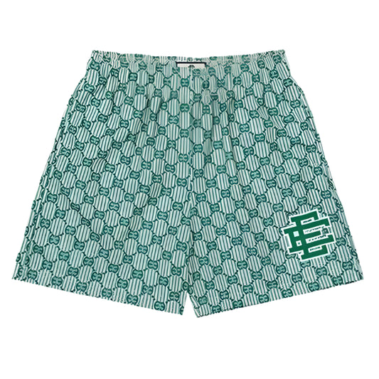 DUKE Shorts "Striped Green"