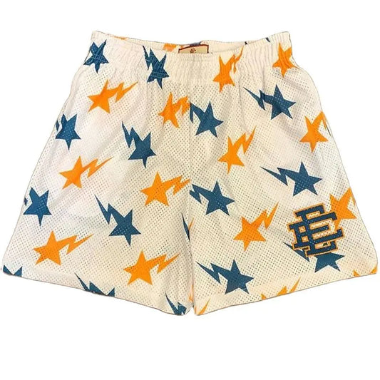 DUKE Shorts "Blue/Yellow Star"