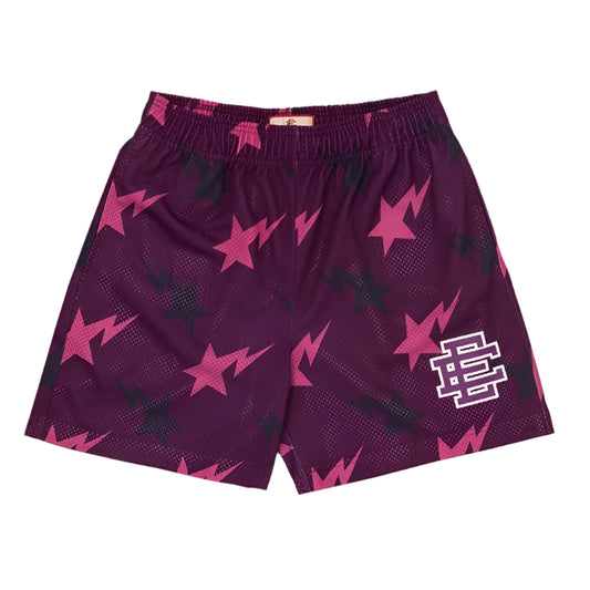 DUKE Shorts "Claret Star"