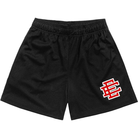 DUKE Shorts "Black Red"